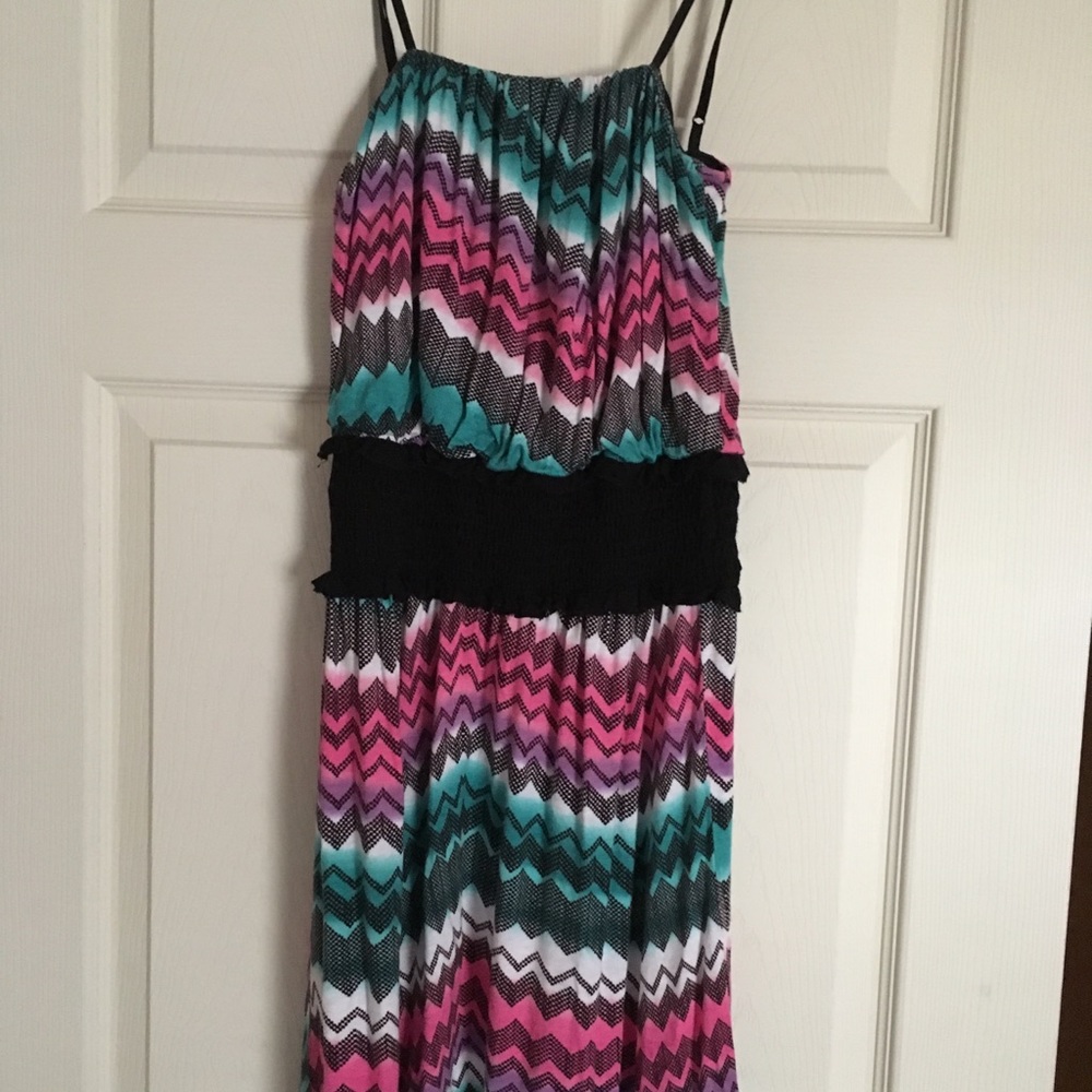 Aztec print dress